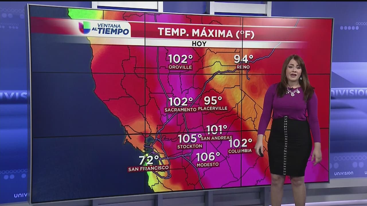 Continúan las altas temperaturas la norte de California
