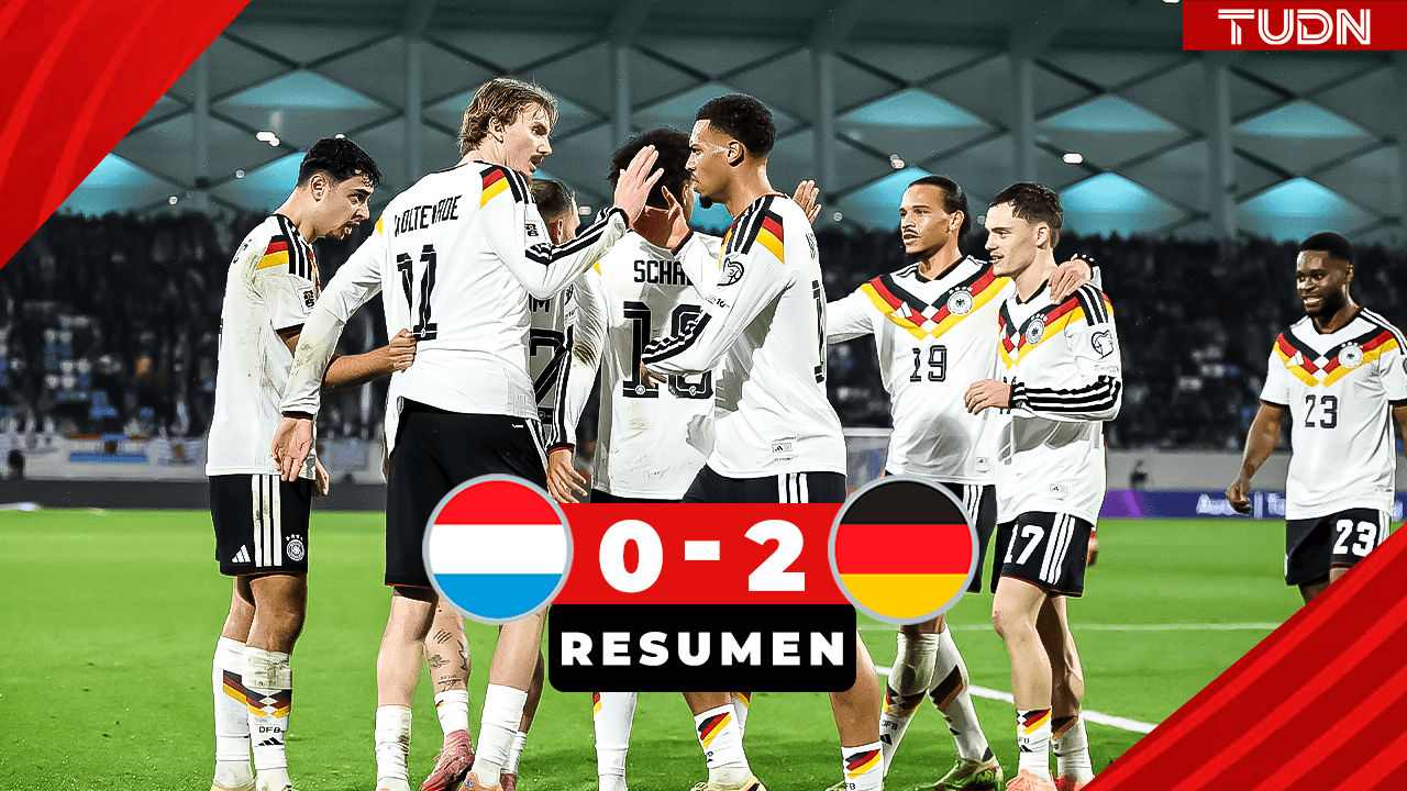 Resumen | Alemania no tiene problemas en Luxemburgo y se enfila a la Copa del Mundo