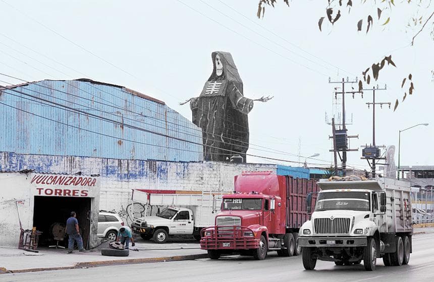 Ecatepec es el considerado bastión de 'La Muerte' en suelo azteca.