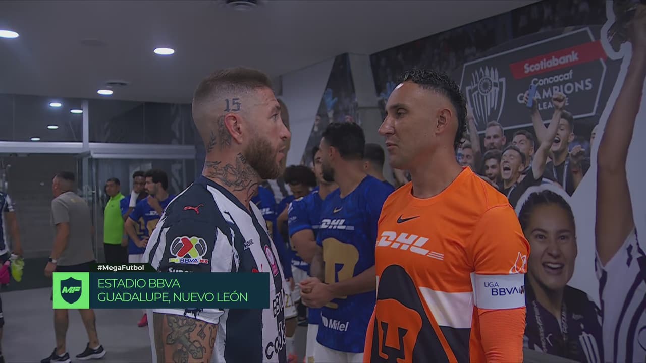 ¡Así fue el reencuentro entre Sergio Ramos y Keylor Navas en Monterrey!