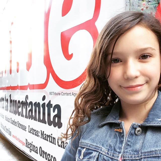 Ella es hija de 
<b><a href="http://www.univision.com/temas/andrea-legarreta">Andrea Legarreta</a></b> y 
<b>Erick Rubín</b>, quienes la han apoyado en su carrera artística.