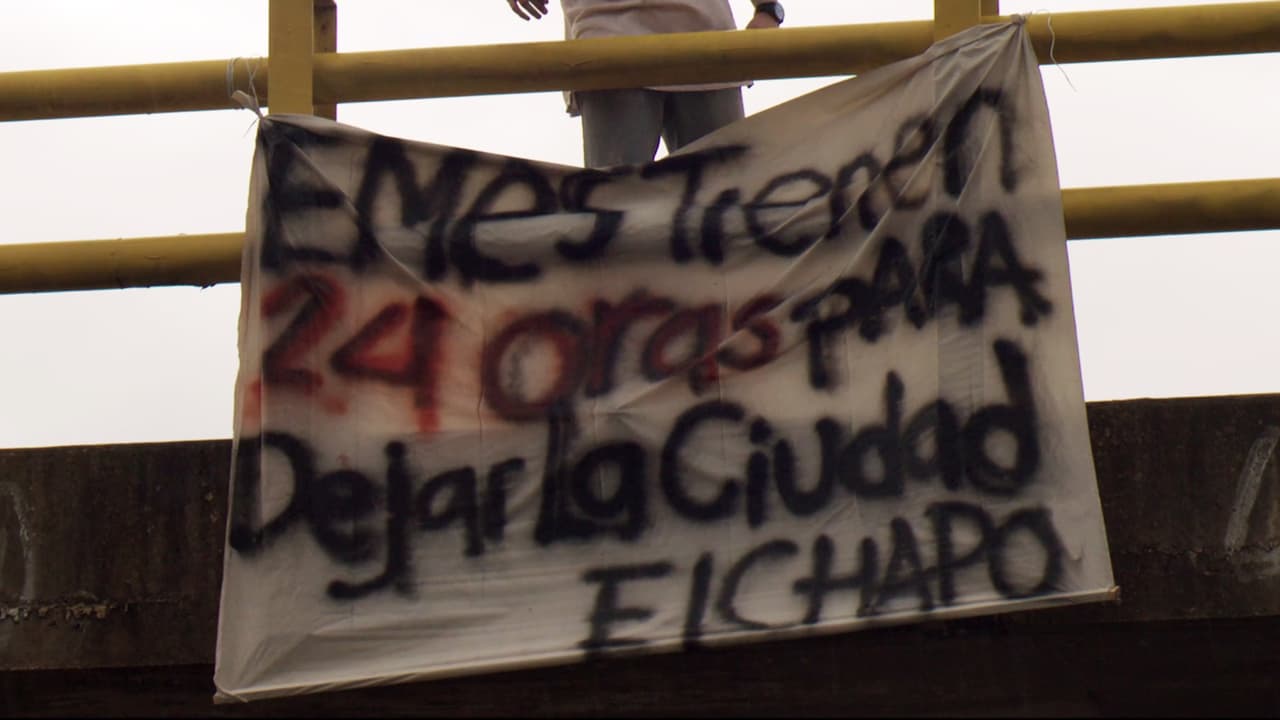 ‘El Chapo’ gave ‘Los Emes’ an ultimatum: leave the squares in no more than 24 hours.