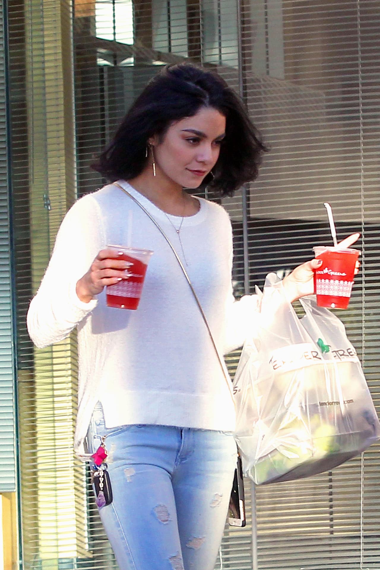 En el camino, también pasó por el "lunch".