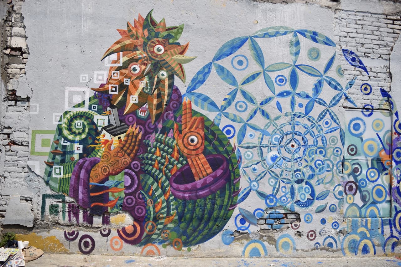 Mural de Lesuperdemon.