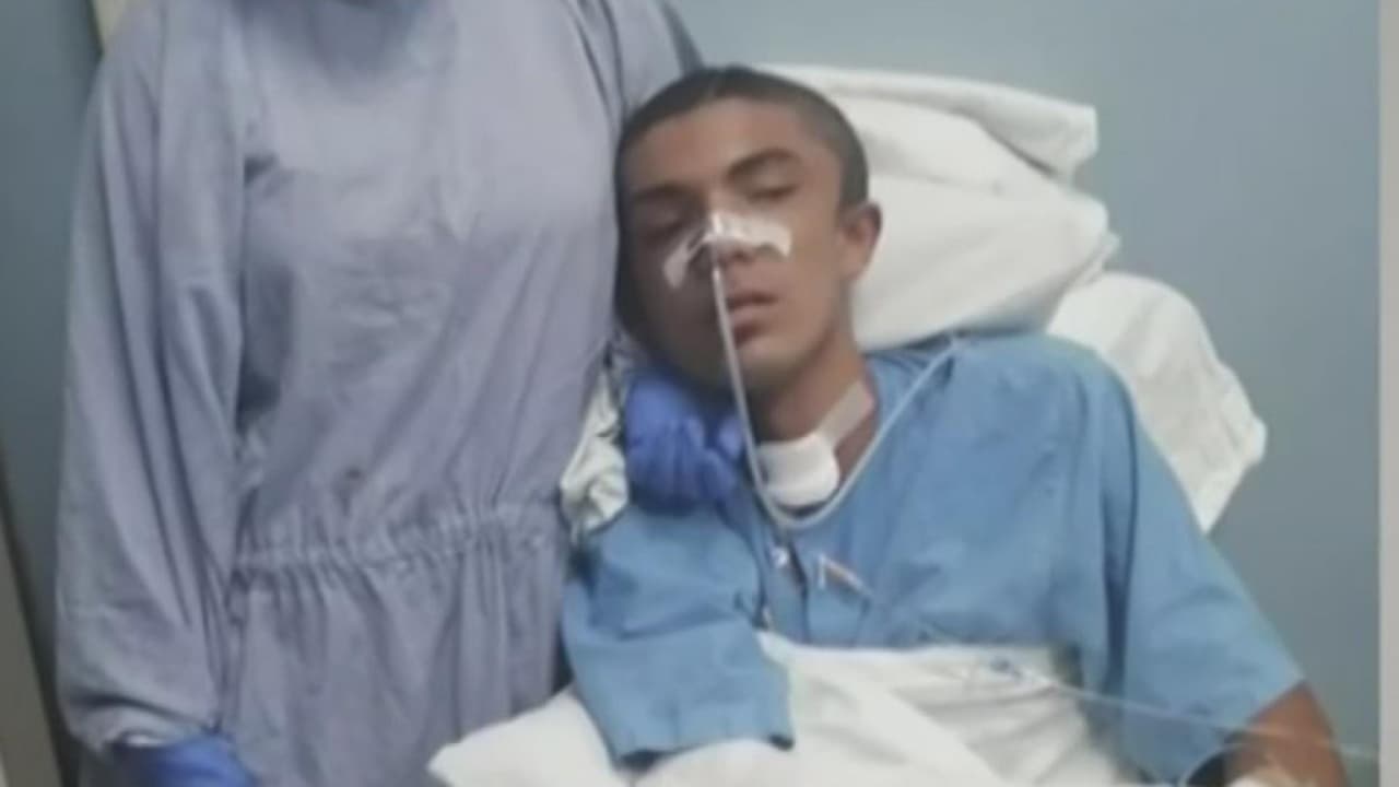 Ayuda de Impacto: A un joven le remueven parte de su cráneo tras ser embestido por un automóvil y su madre lucha para lograr su milagrosa recuperación