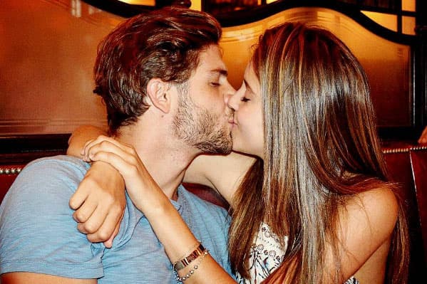 Estos tortolitos no dejaron de gritar a los cuatro vientos todo el amor que se tienen.