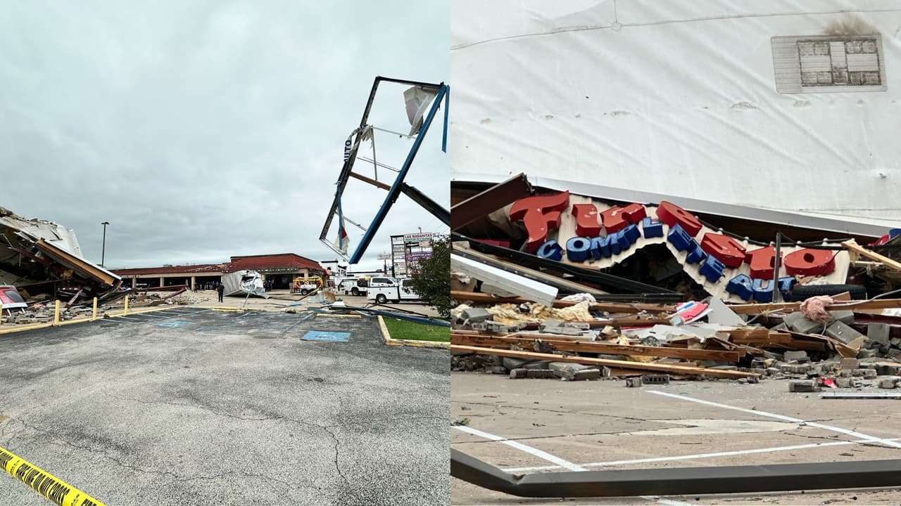 Las tormentas dejaron más de 100,000 personas sin electricidad.