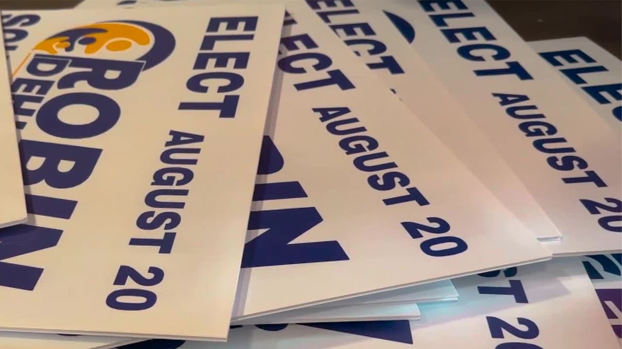 Condado Seminole recicla letreros de campaña política