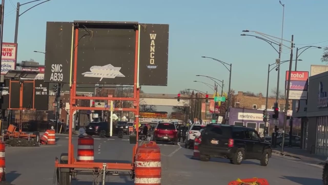 Avenida Archer, un riesgo para peatones de Brighton Park: denuncian falta de cruce en obras