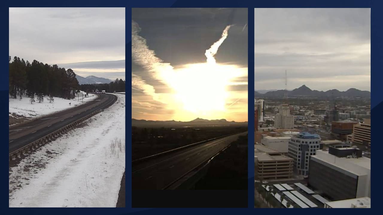 Arizona: temperaturas máximas de 74 ºF con cielos parcialmente nublados para este lunes