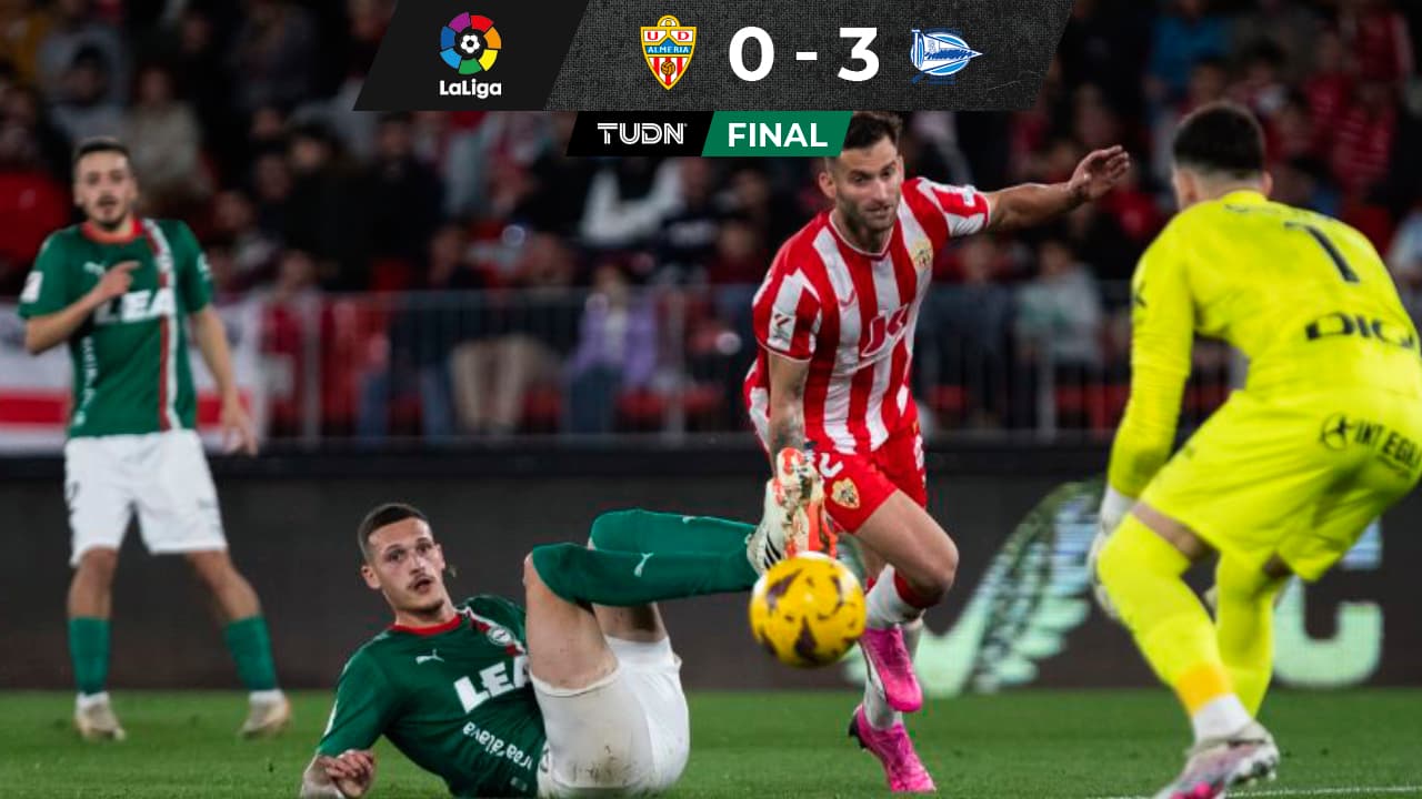 César Montes reaparece en derrota del Almería ante Alavés