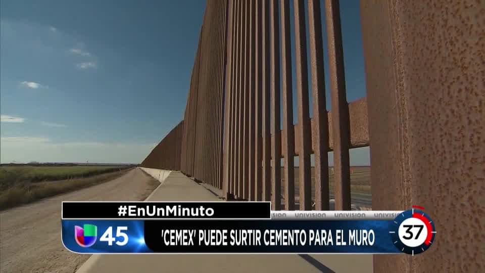 Una empresa mexicana estaría dispuesta a proveer el cemento para el muro de Trump