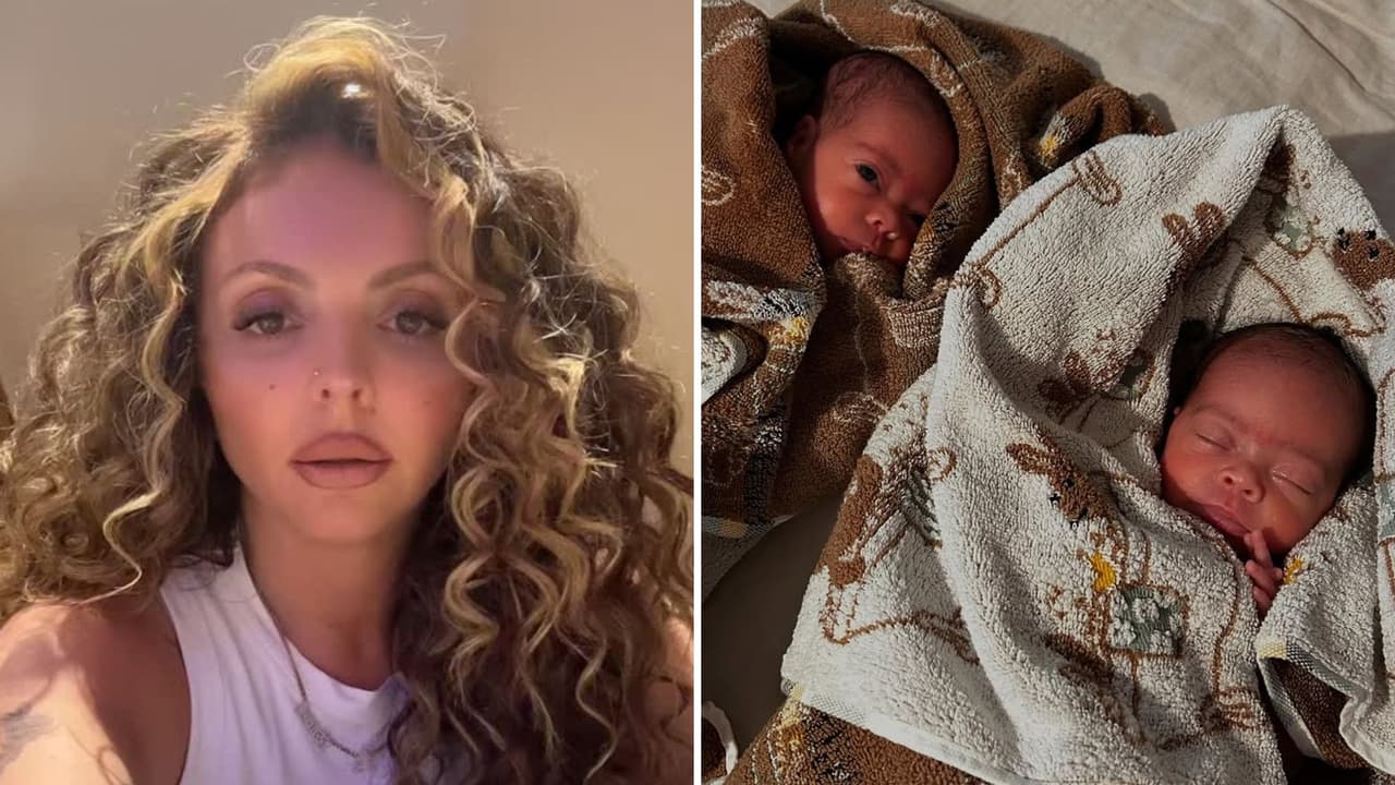 Jesy Nelson contó que sus gemelas bebés fueron diagnosticadas con atrofia muscular espinal tipo 1.