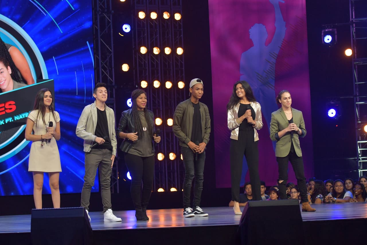 La Banda 
<b>Niveles</b> conformada por Jeidimar, April, Andrea, Gabriel, Alex y Amber estuvo muy emocionada desde el principio.