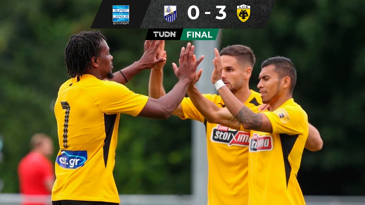 ¡De ensueño! Orbelín debuta en AEK con golazo y 'asistencia' en liga