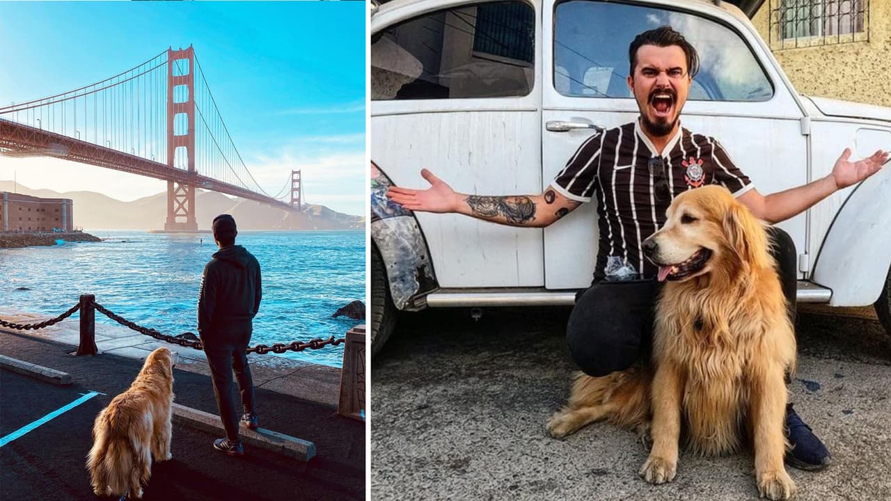 La trágica muerte de un influencer que viajaba por el mundo con su perro