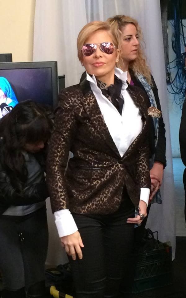 La guapísima Gloria Trevi nos acompaña en Hoy.
