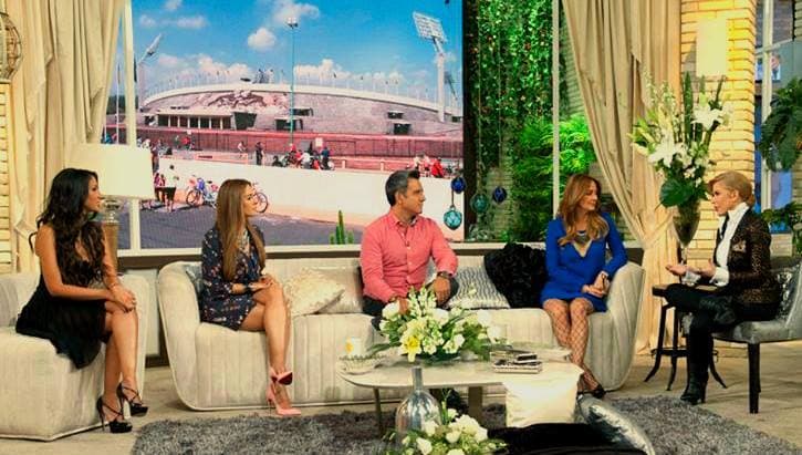 HOY en la entrevista con Gloria.