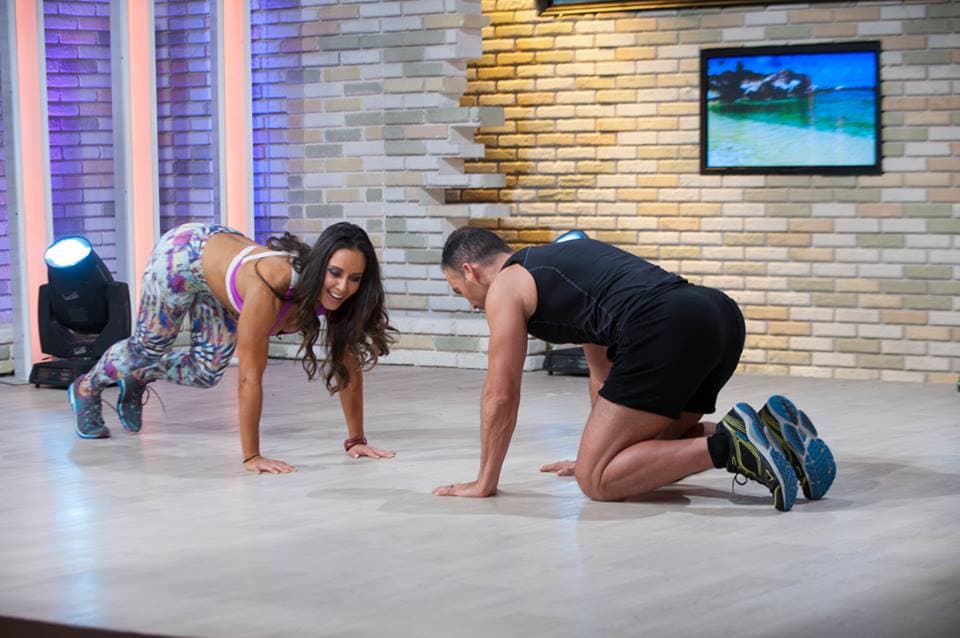 Rebeca Rubio y Diego Di Marco nos dan tips para quemar la grasita.