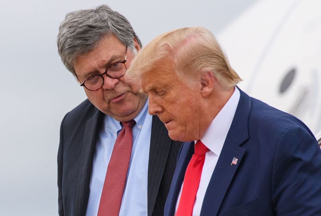 El "fiel ayudante" William Barr se desmarca de Trump, quien sigue sin reconocer que perdió