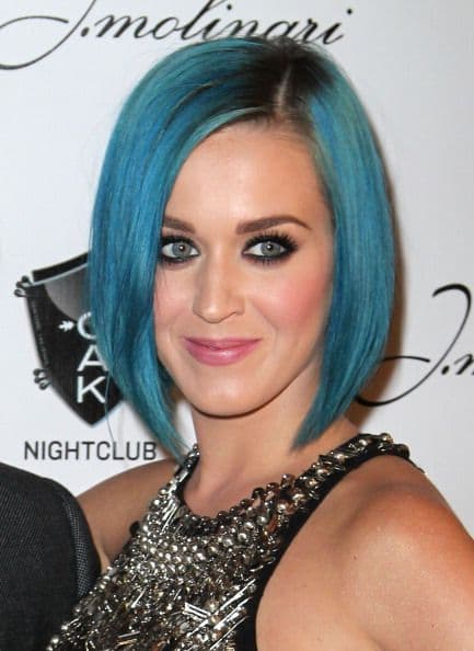 Las ideas de Katy también se han pintado de azul para seguir con su tendencia a la originalidad y el estilo popero 'chic'.