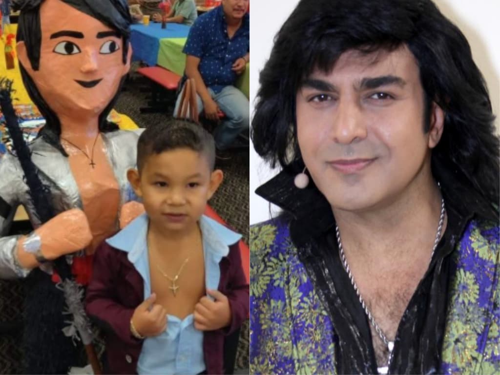 Niño festeja su cumpleaños con temática de ‘Albertano Santacruz’ 