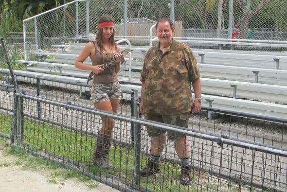 Sin embargo, en esta granja todo está muy controlado y los caimanes están muy bien cuidados.