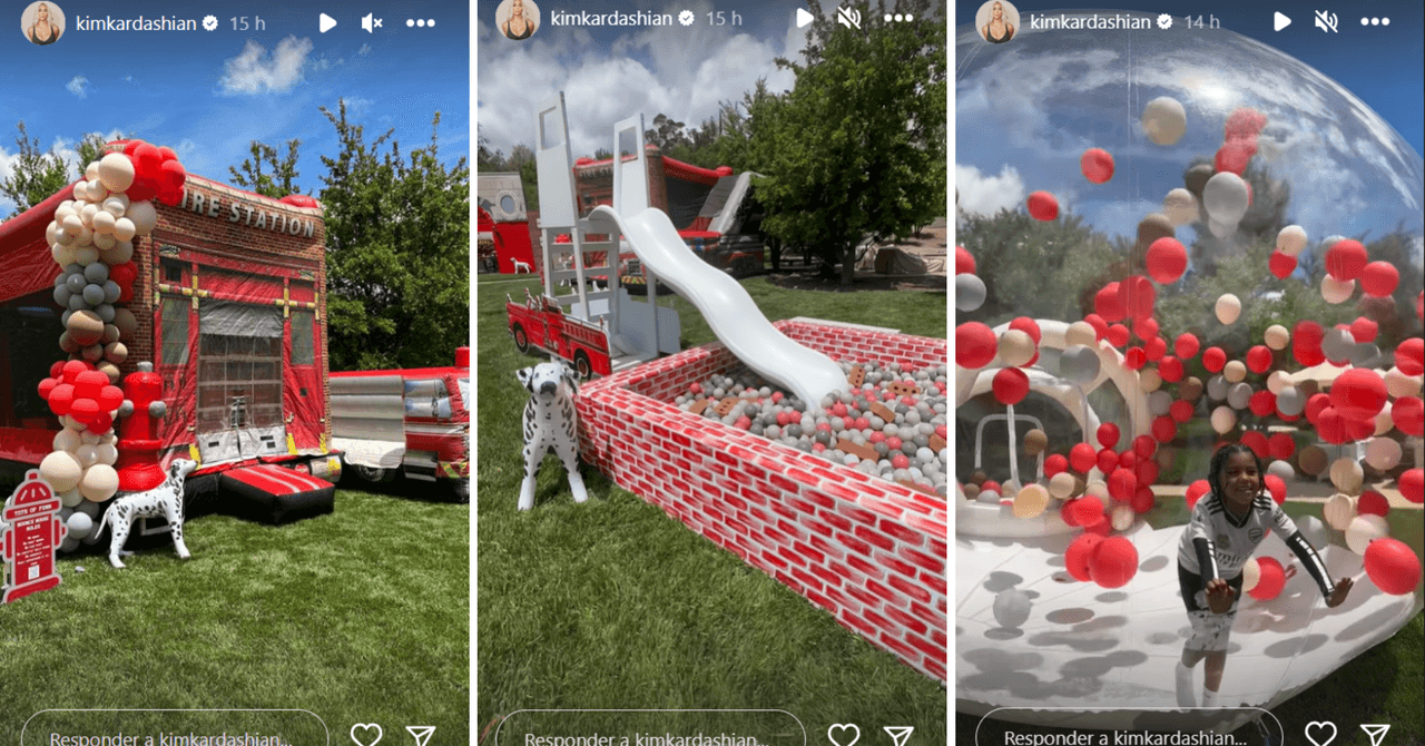 Así fue la fiesta de 4 años de Psalm, el hijo menor de Kim Kardashian y Kanye West