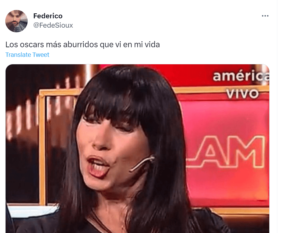 Memes de los Premios Oscar 2023