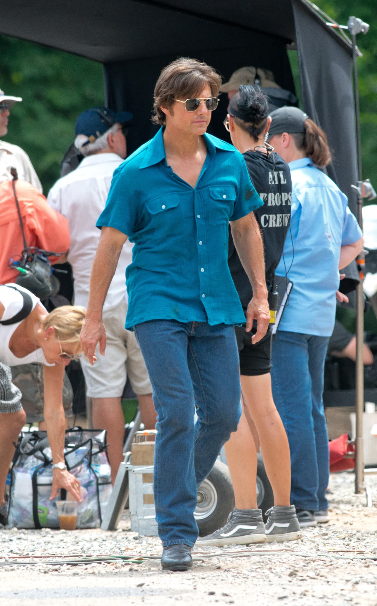 Mira más fotos de Tom Cruise filmando "Mena".