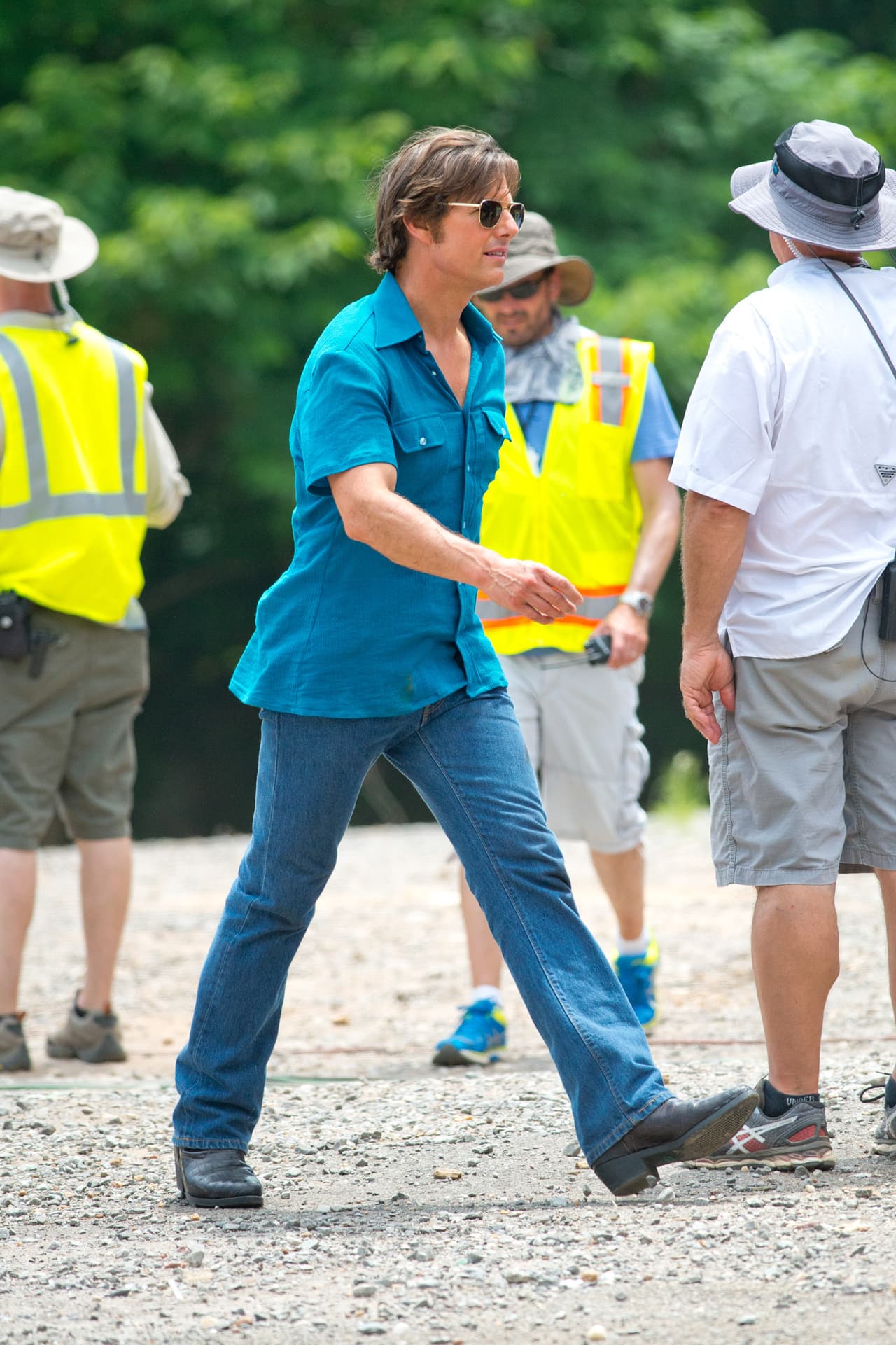 Mira más fotos de Tom Cruise filmando "Mena".