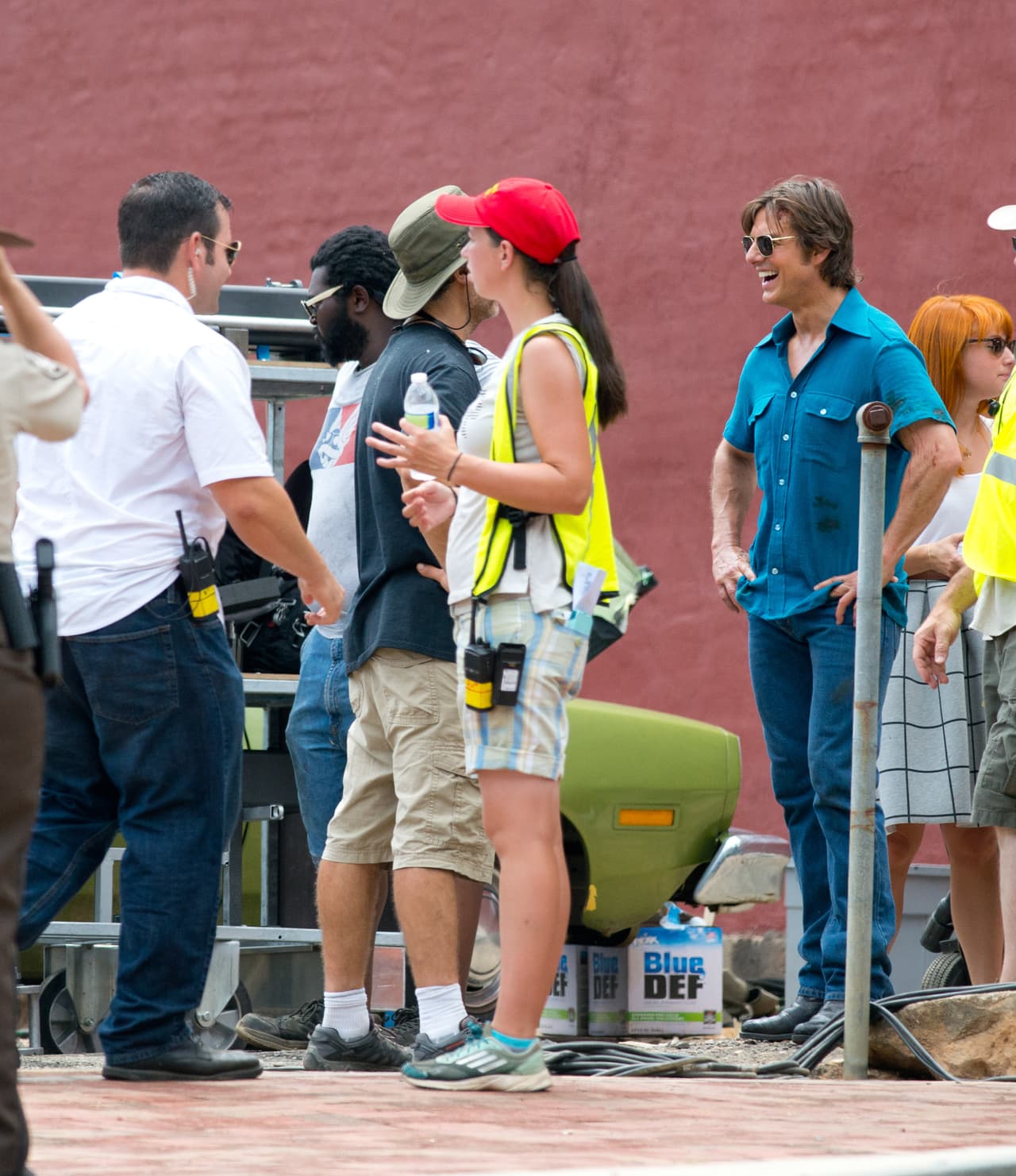 Mira más fotos de Tom Cruise filmando "Mena".