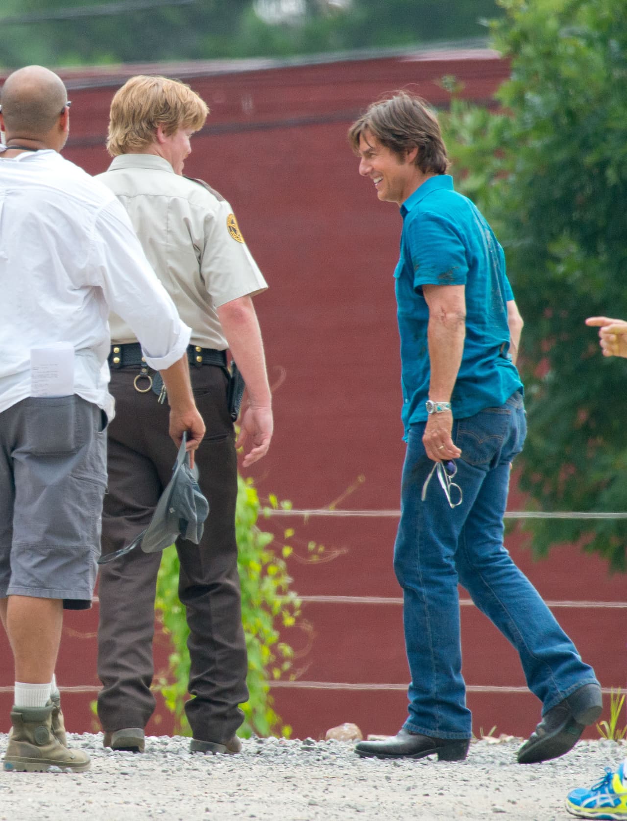 Mira más fotos de Tom Cruise filmando "Mena".