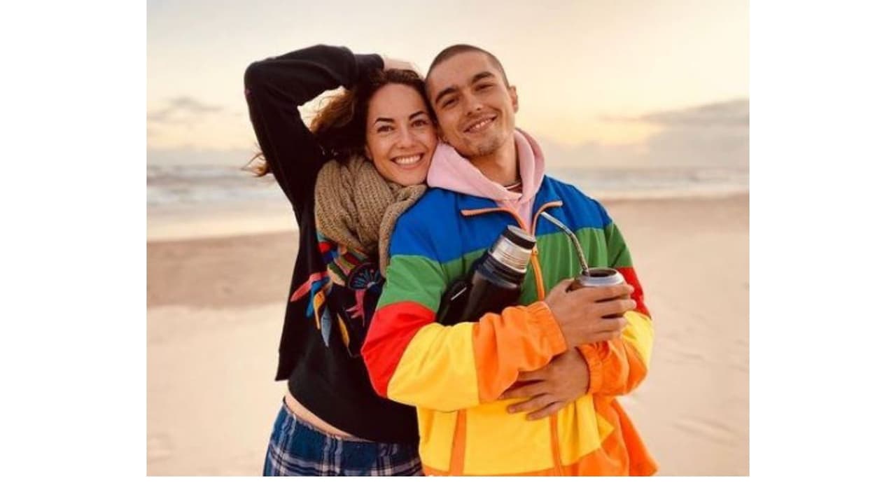 Bárbara Mori y su hijo