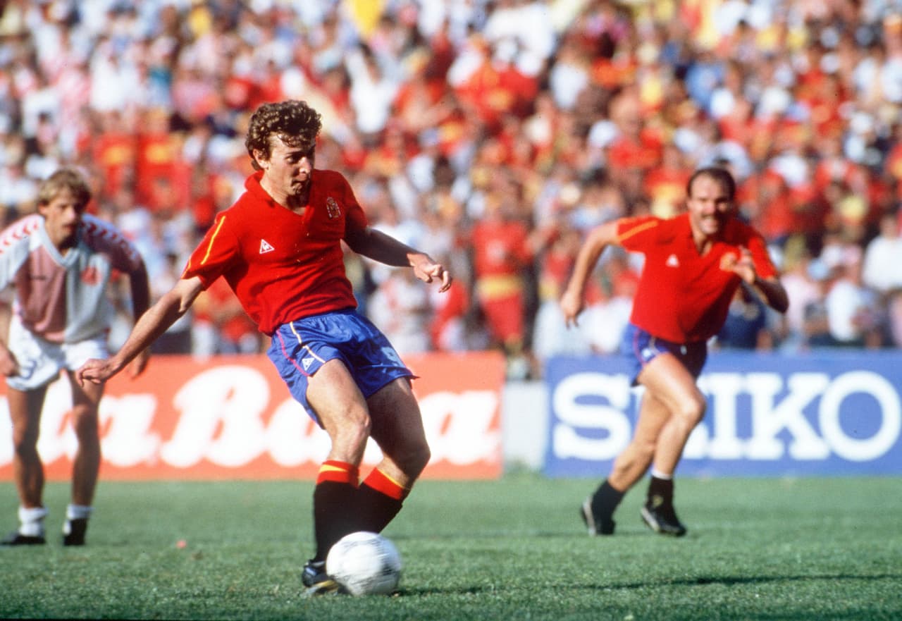 Emilio 'el Buitre' Butragueño dejó 26 goles y una gran actuación en el Mundial de México 1986, aunque no pudieron trascender.