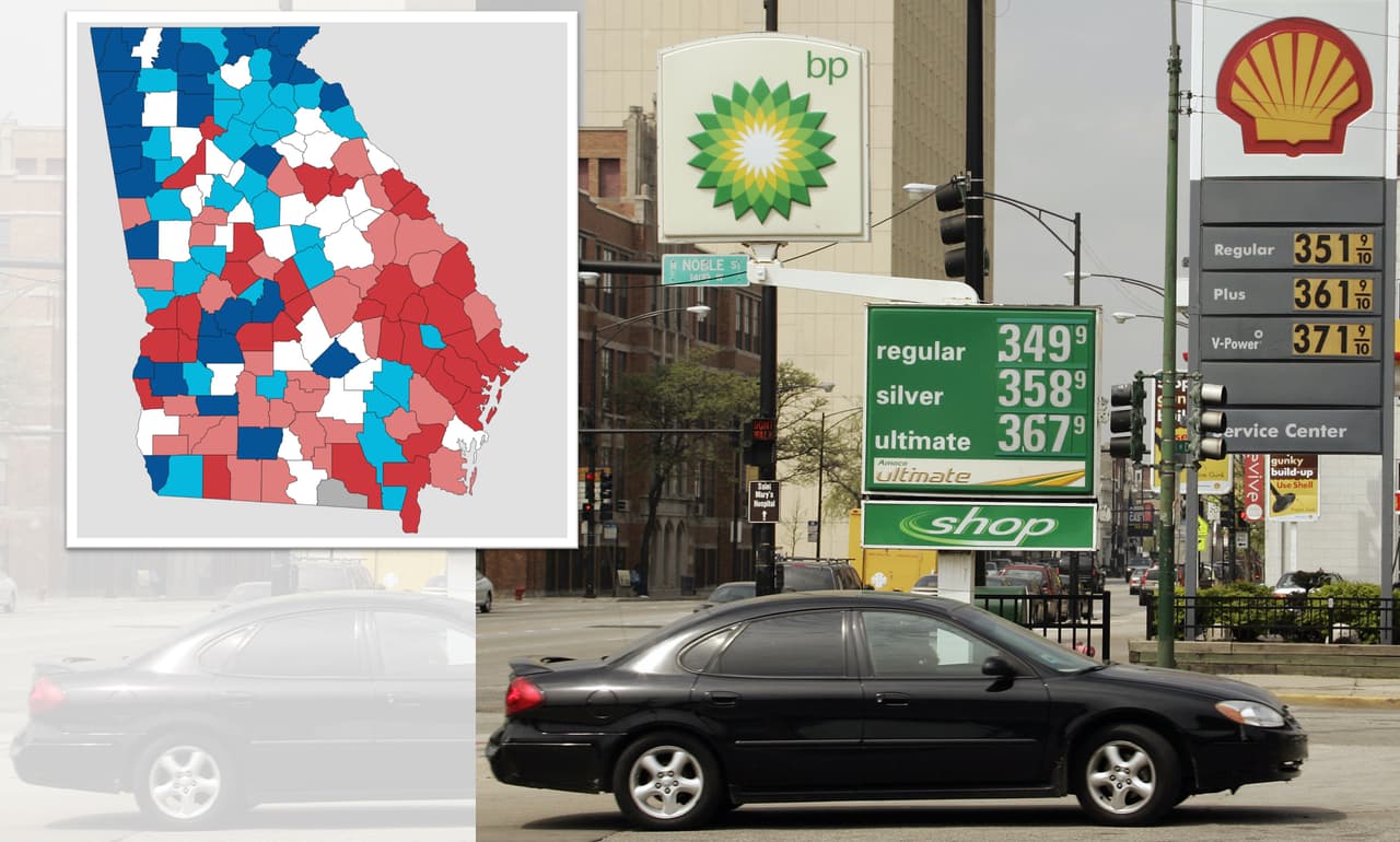 Georgia registra uno de los mayores aumentos en los precios de la gasolina del país