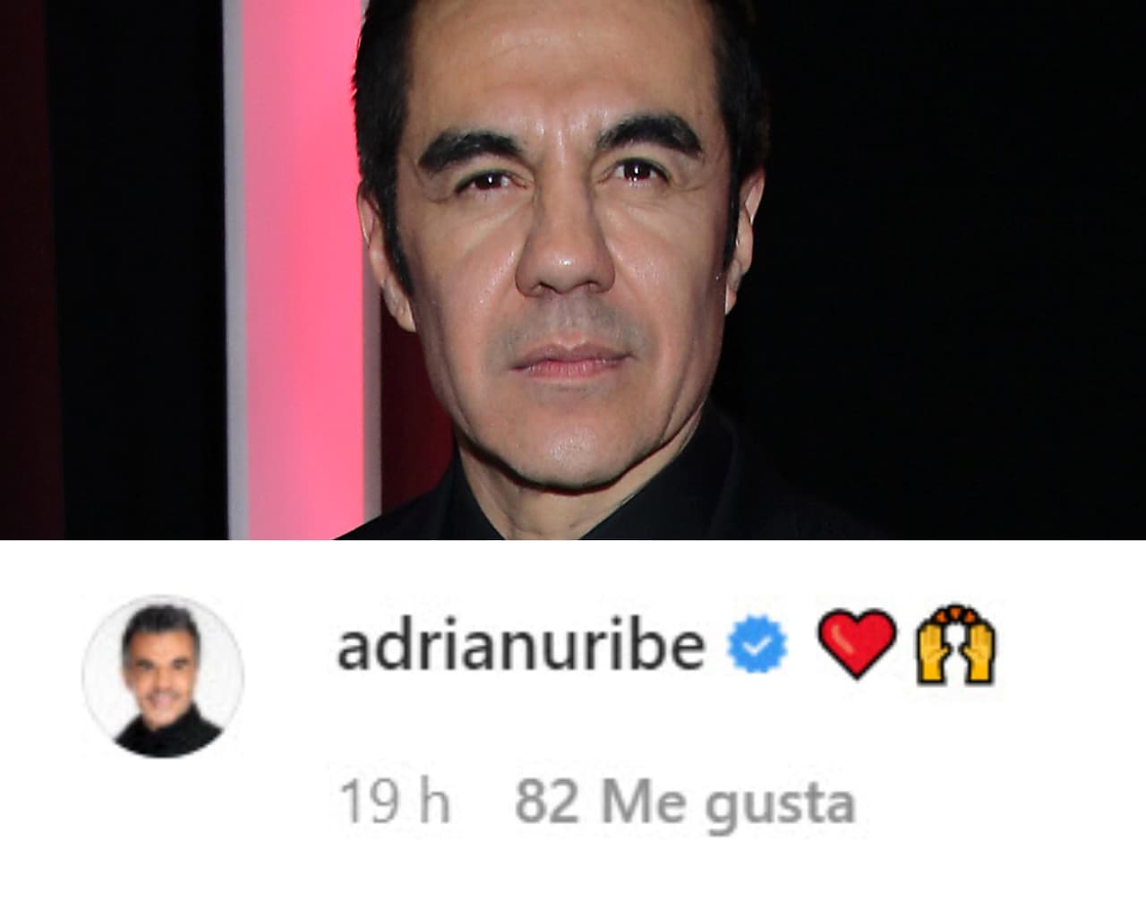 Adrián Uribe les dejó estos emoticonos. 
<br>