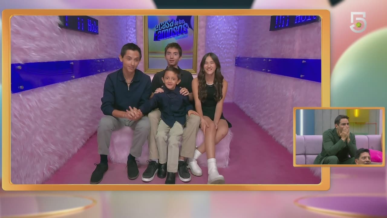 Memo Schutz recibe inesperada visita de sus hijos en La Casa de los Famosos