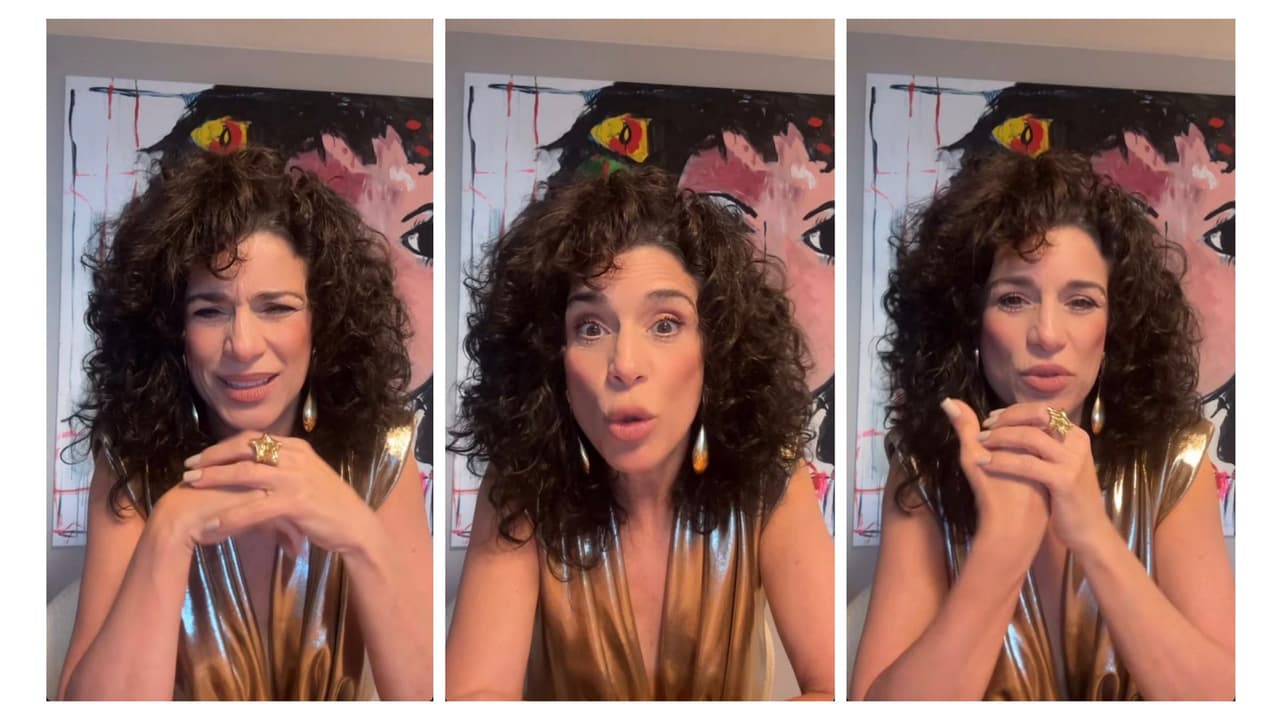 Así reaccionó la cantante Karina a las declaraciones de Fernando Carrillo sobre su relación con Delcy Rodríguez.