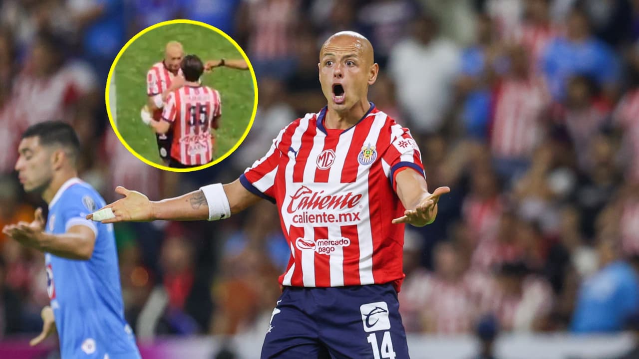 ¡Como si fuera del Atlas! Afición de Chivas se engancha con Chicharito