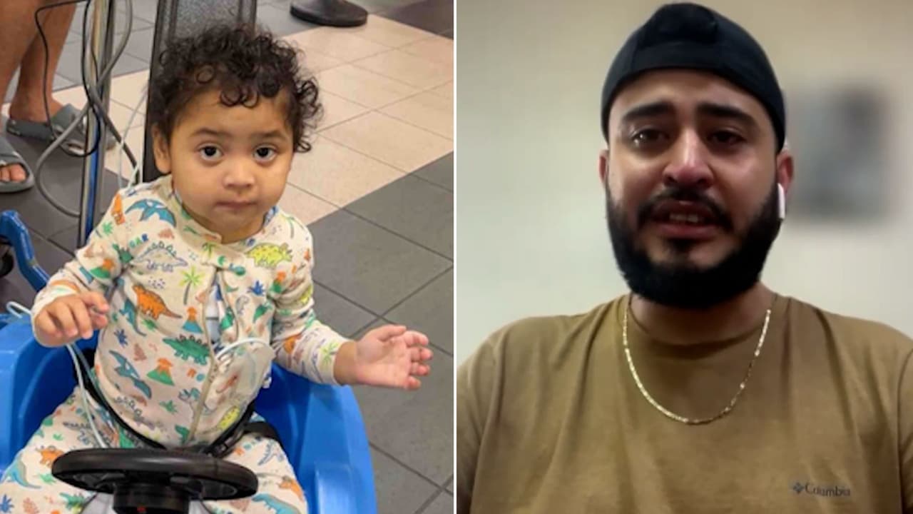 Padre deportado a El Salvador relata el dolor de dejar en EEUU a su bebé con un raro síndrome