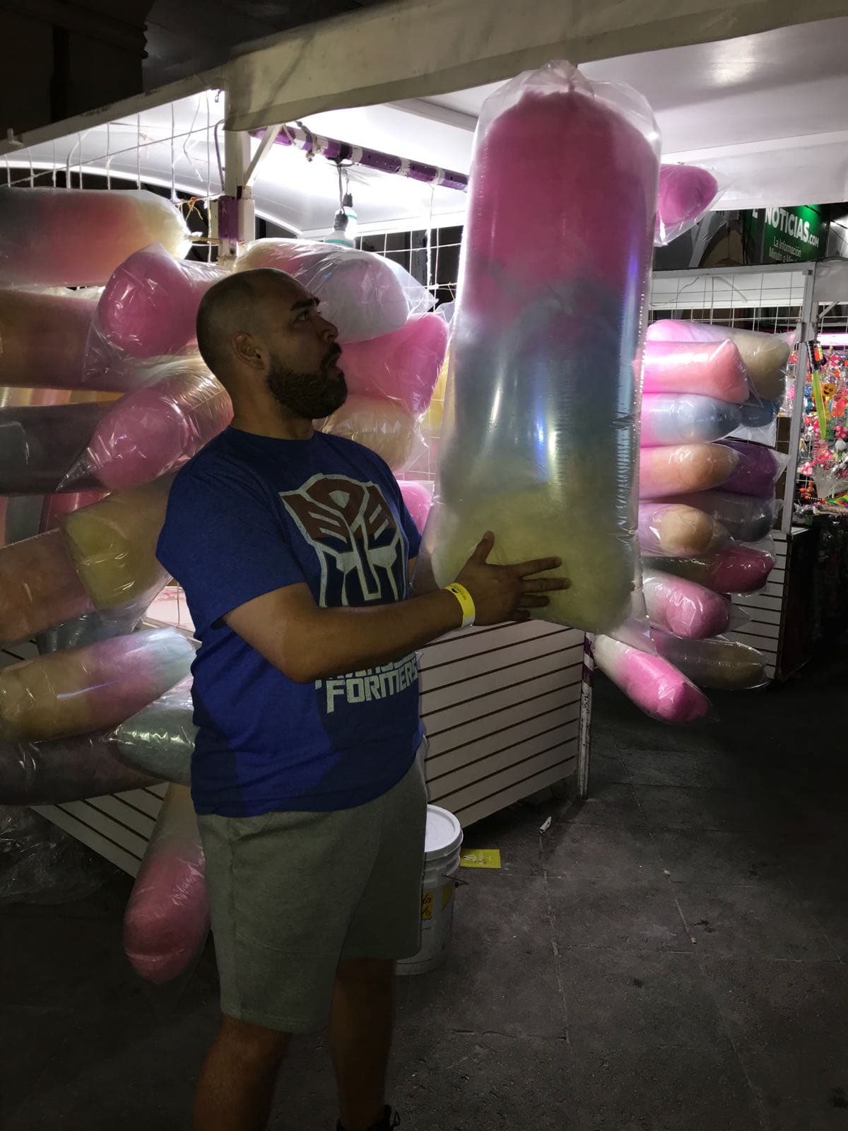 Encontró sus antojos en todos tamaños y colores.