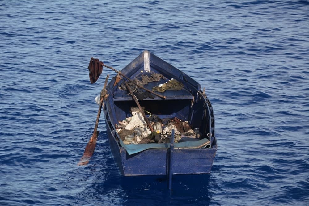 Aproximadamente 35 migrantes cubanos han intentado ingresar ilegalmente a los EEUU, a través del entorno marítimo en el año fiscal 2020, según dijo la Guardia Costera.