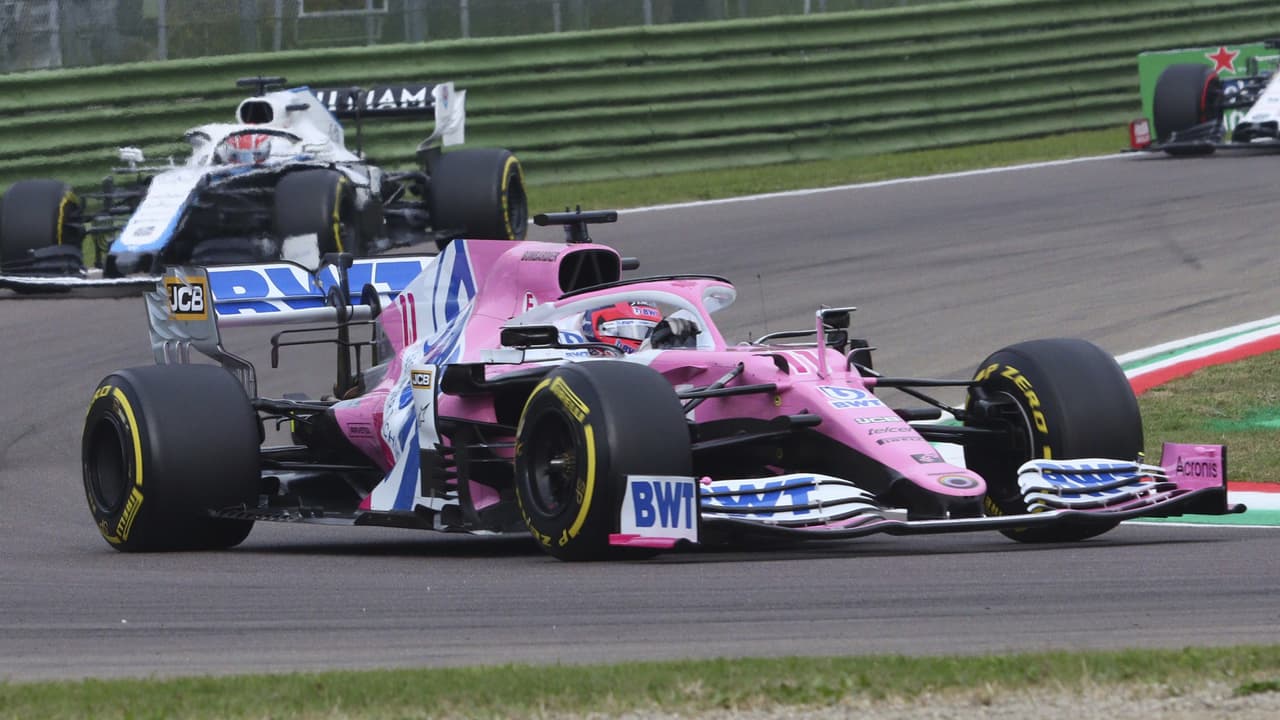 Sergio Pérez criticó la estrategia de Racing Point en el GP de Italia