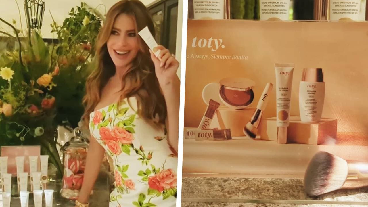 Sofía Vergara revela al mundo sus secretos de belleza con el lanzamiento de 'Toty'