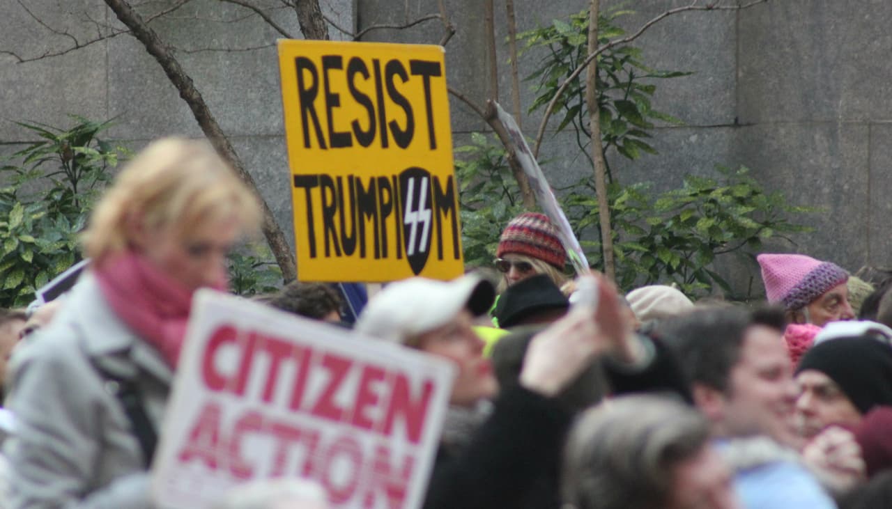 La marcha inició en la plaza One Dag Hammarskjold, cerca de la sede de la Organización de las Naciones Unidas.