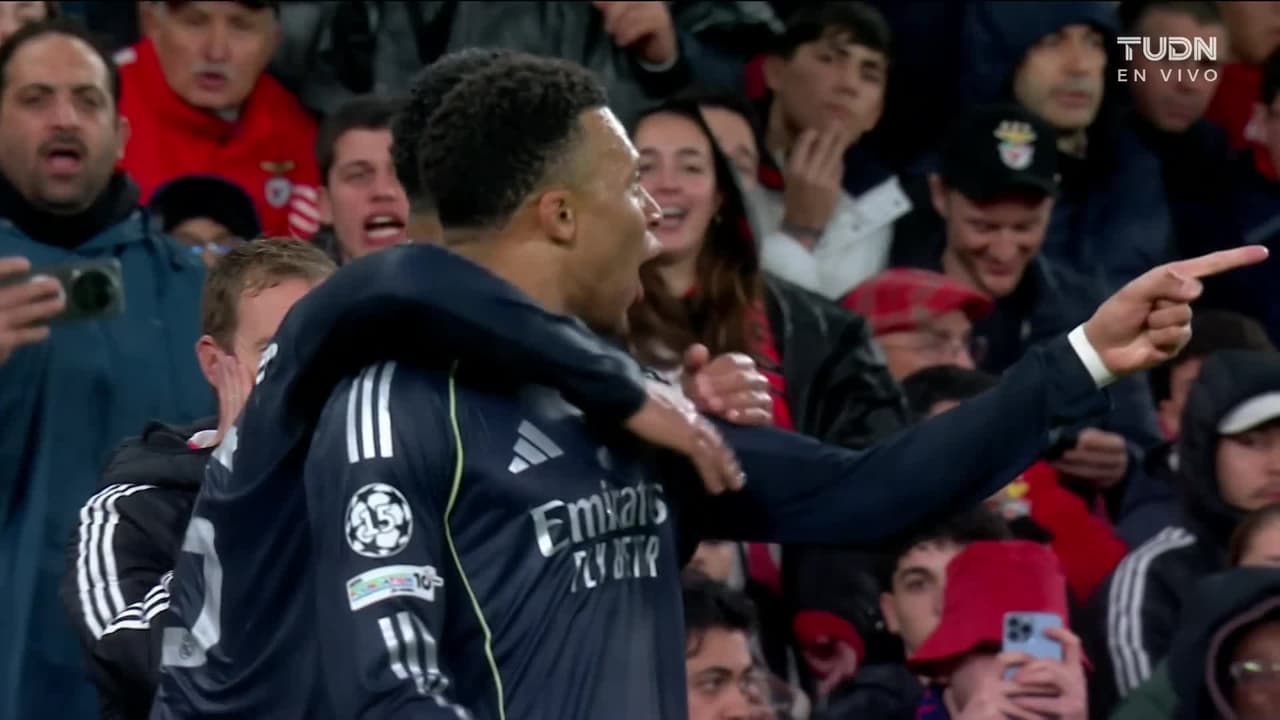 ¡Gol increíble del Real Madrid! Mbappé rompe el cero con un cabezazo letal