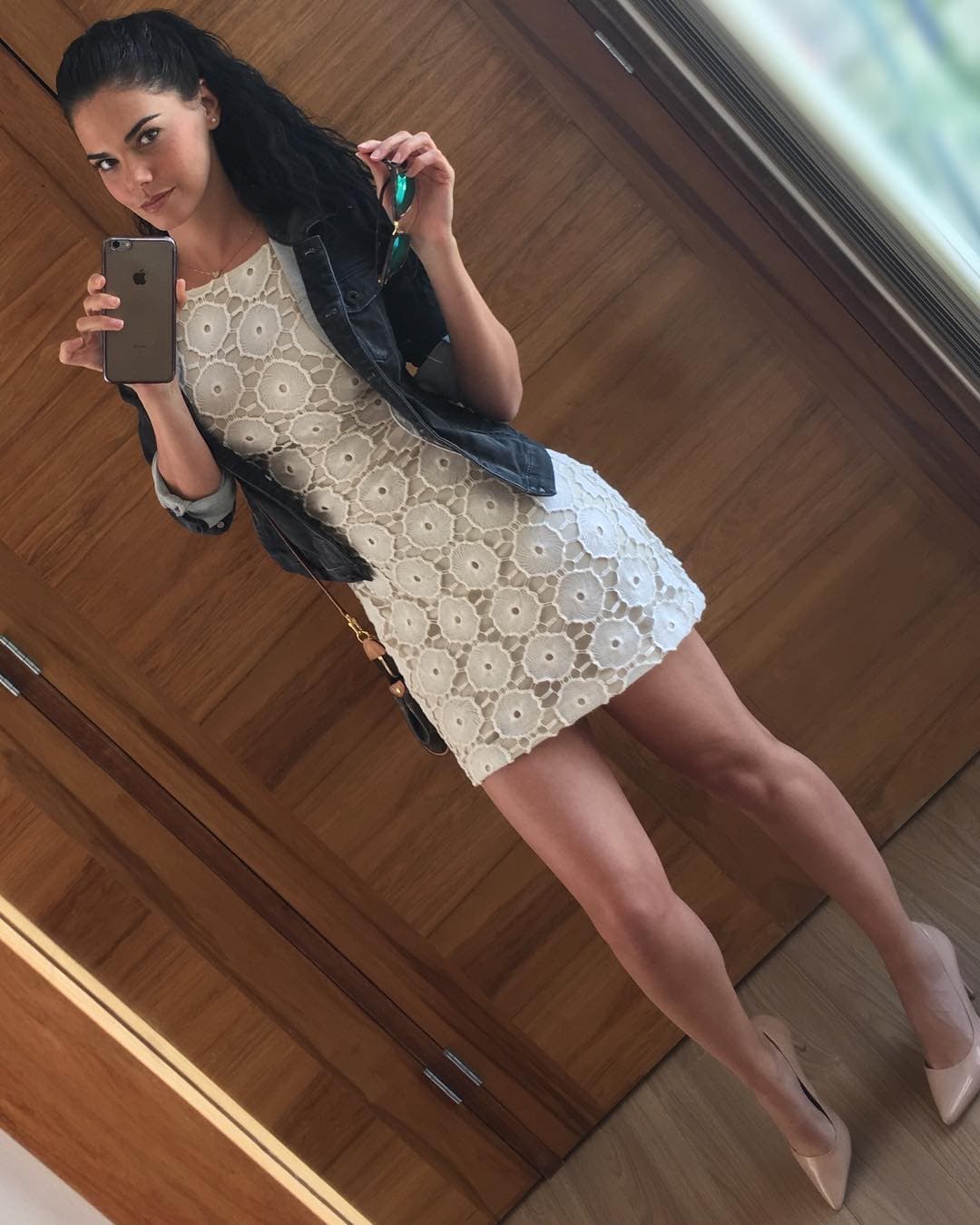 Livia Brito debutó en cine en el año 2014, esto dentro de la cinta
<i>Volando bajo</i>.