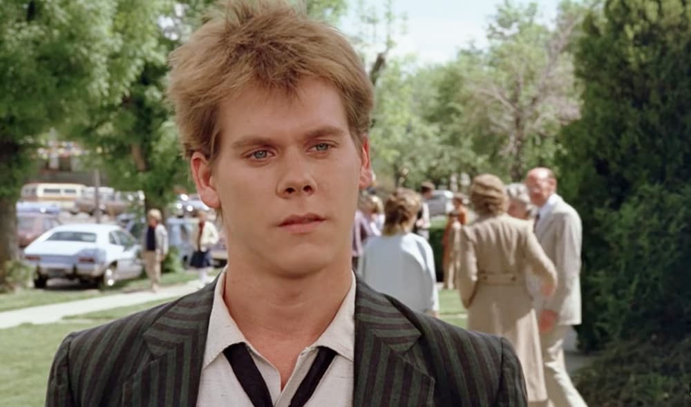 <b>Kevin Bacon- Ren McCormack</b>
<br>Kevin Bacon había tenido varios papeles menores en 'National Lampoon 's Animal House' (1978) y 'Friday the 13th' (1980), pero su carrera despegó después de darle vida a Ren McCormack en 'Footloose'.