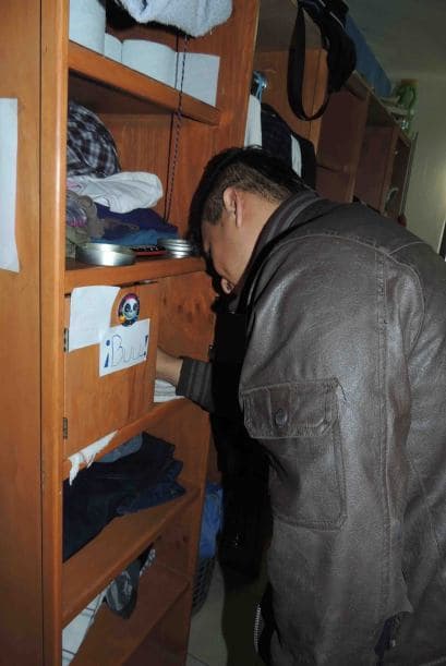 Dentro del refugio vivió más de un año. Ahí lo enseñaron a independizarse. Foto: LSantacruz.